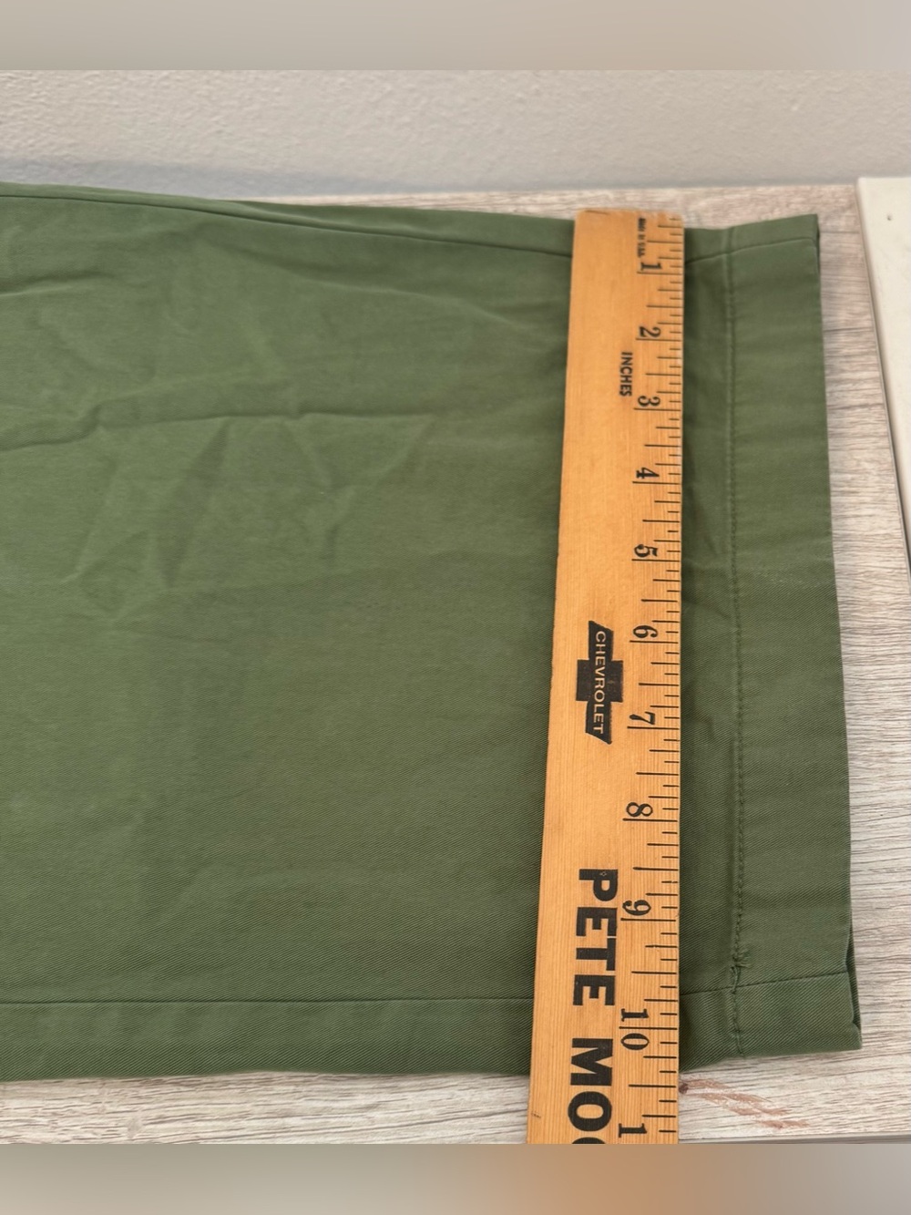 J.Crew Pleated Wide Leg Chinos Pants Button-Front High Rise Cotton Relaxed Sz 10 - Picture 5 of 10